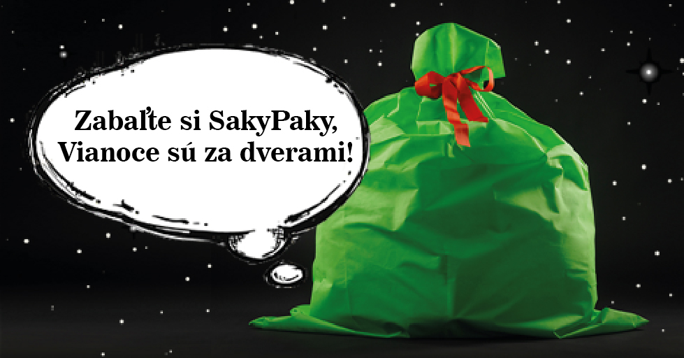 Vánoční obal SakyPaky