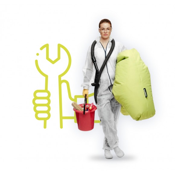 servis sedacího vaku