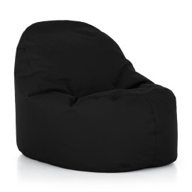 10 sedacích vaků Klííídek - čierna